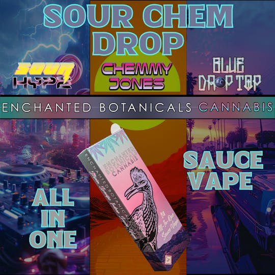 Enchanted Botanicals - Enchanted Botanicals | Sour Chem Drop | All-In-One Sauce Vape - 1