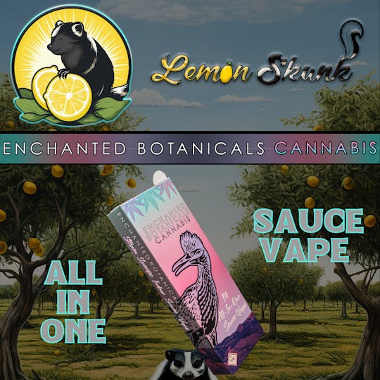 Enchanted Botanicals - Enchanted Botanicals | Lemon Skunk | All-In-One Sauce Vape - 1