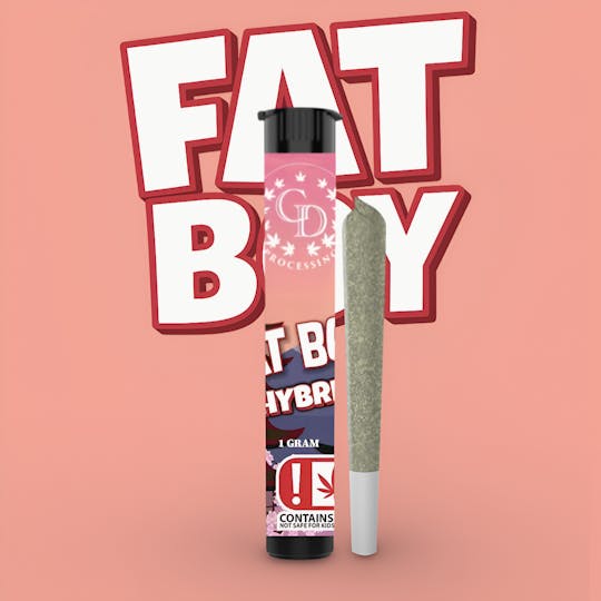 GD CANNABIS PROCESSING - 1G PRE-ROLL FAT BOY - 1