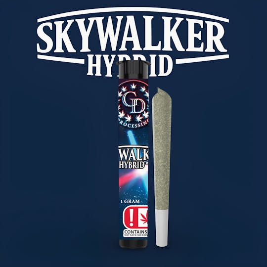 GD CANNABIS PROCESSING - 1G PRE-ROLL SKYWALKER - 1