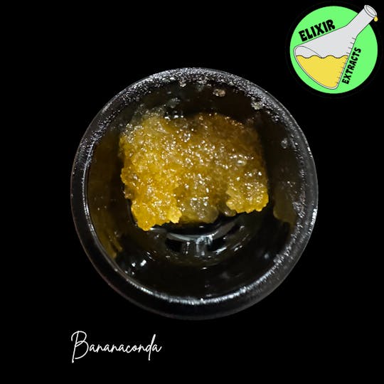 Elixir Extracts - Bananaconda Cured Resin Baller Jar (3.5G) - 1