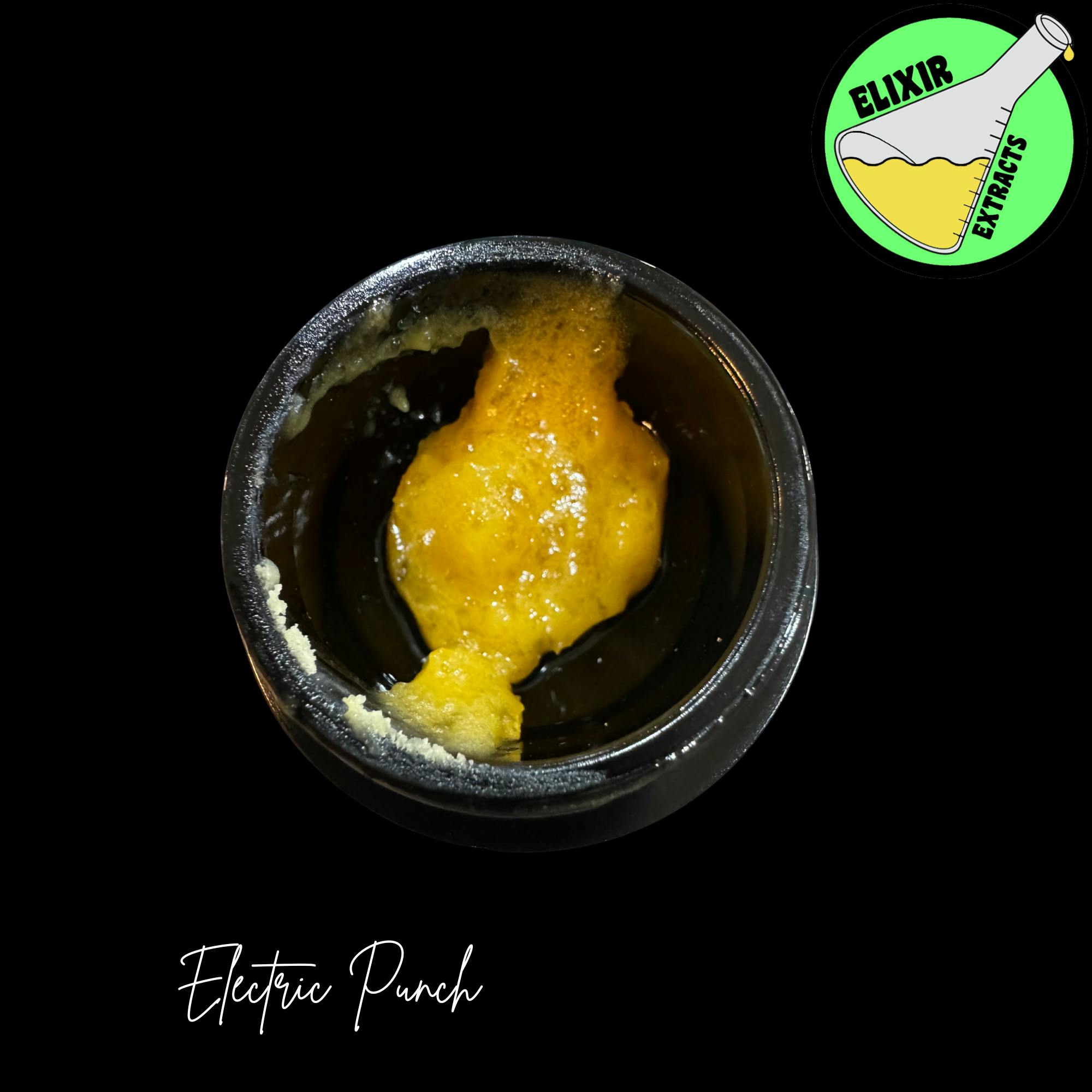 Elixir Extracts - Electric Punch Cured Resin Baller Jar (3.5G) - 1