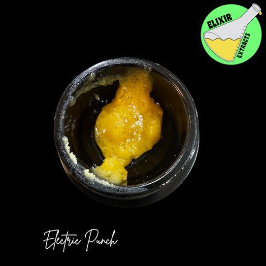 Elixir Extracts - Electric Punch Cured Resin Baller Jar (3.5G) - 1