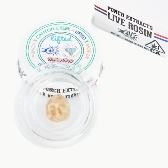 Punch Edibles & Extracts - Egyptian Headhunter Tier 4 Live Rosin Cold Cure Badder (1g) - 1