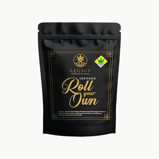 LEGACY WA - Legacy | Banana Punch | Infused Roll Your Own Kief | Hybrid | 7g - 1
