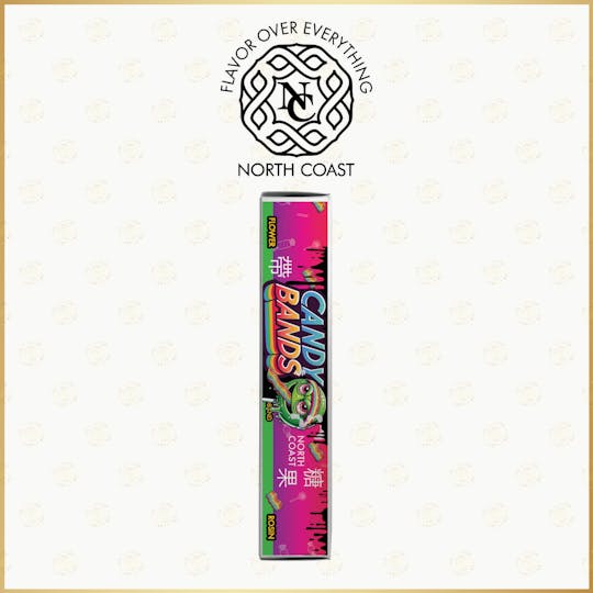 North Coast - North Coast Candy Bands Rice Paper Donut 2.5G - 1