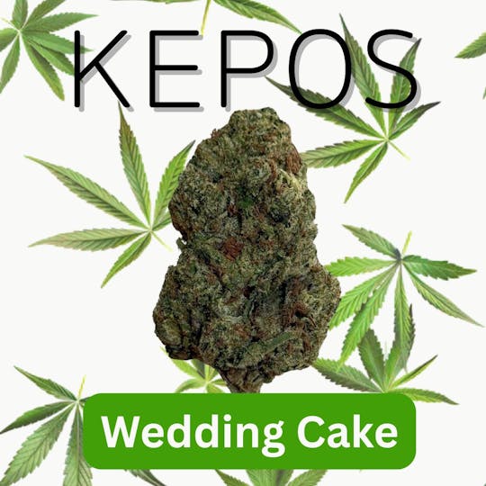 Nu Cannabis Brand - Kepos - Wedding Cake 14g - PREMIUM FLOWERS - 1