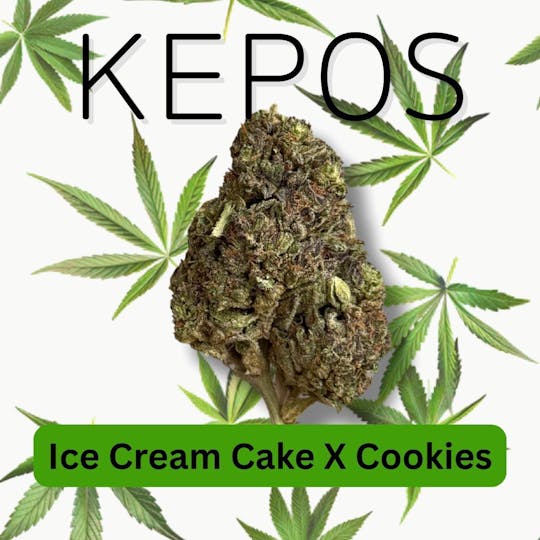 Nu Cannabis Brand - Kepos - Ice Cream Cake x Cookies 3.5g - PREMIUM FLOWERS - 1