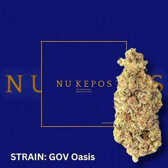 Nu Cannabis Brand - Kepos - Government Oasis 28g - PREMIUM FLOWERS - 1