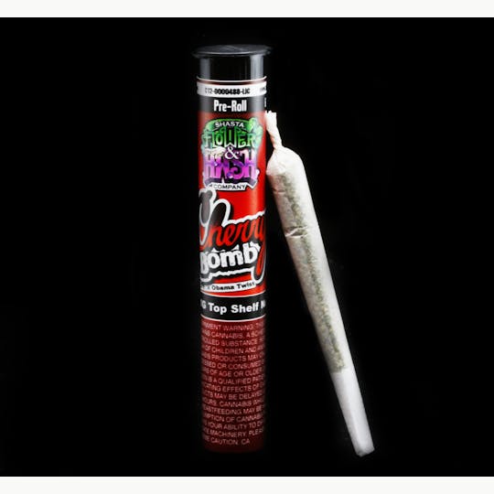 Shasta Flower and Hash Company - Shasta Flower Co. Cherry Bomb Preroll 1g - 1