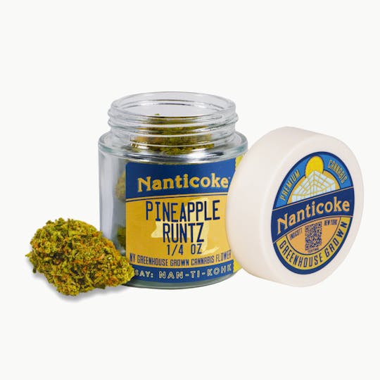 Nanticoke - Pineapple Runtz 1/4oz. Glass Jar - 1