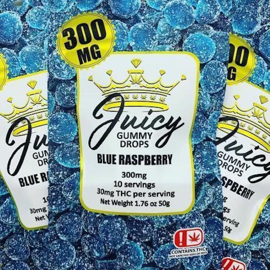 Pharmicated - Juicy - Blue Raspberry 300mg - 1