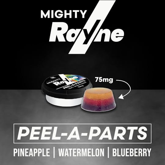 Realeaf Botanicals - Mighty Rayne Peel-A-Part Gummy 75mg - 1