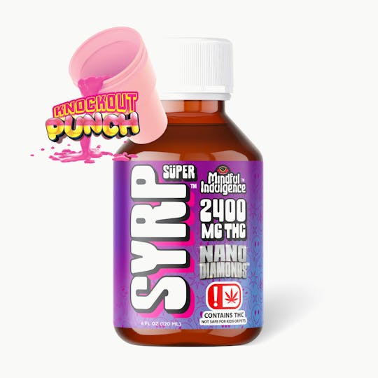 Tribe - Mindful Indulgence - Super Syrp - Nano Diamonds - Knockout Punch - 2400mg - 1