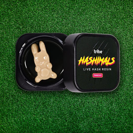 Tribe - Timeout - Hashimals - Live Hash Rosin - Bunny - 1g - 1