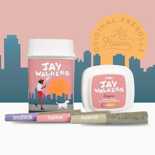 Tribe - Jaywalkers Original - Variety - 20 pack - Flower Pre Rolls - 8g - 1