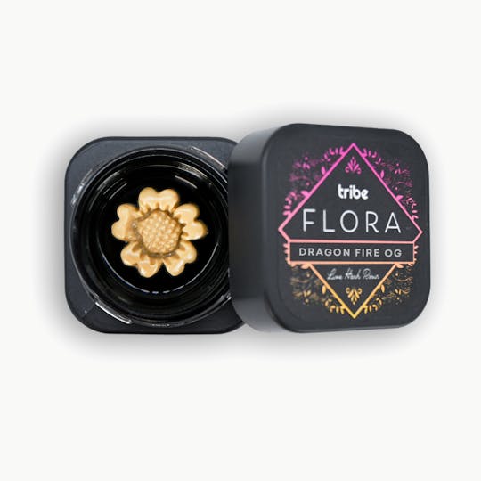 Tribe - Flora - Dragon Fire OG - Live Hash Rosin - Cosmos - 1g - 1