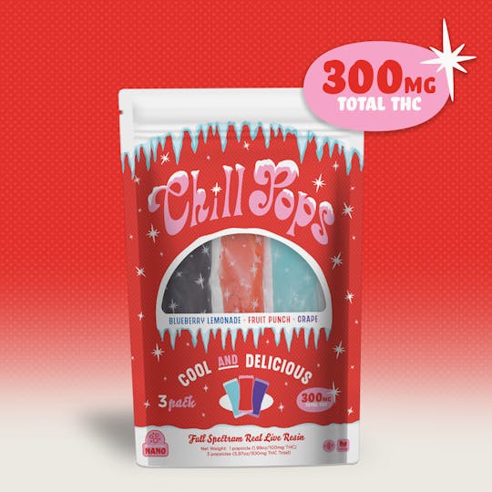 Tribe - Chillpops - Nano - Variety Pack - 300mg - 1
