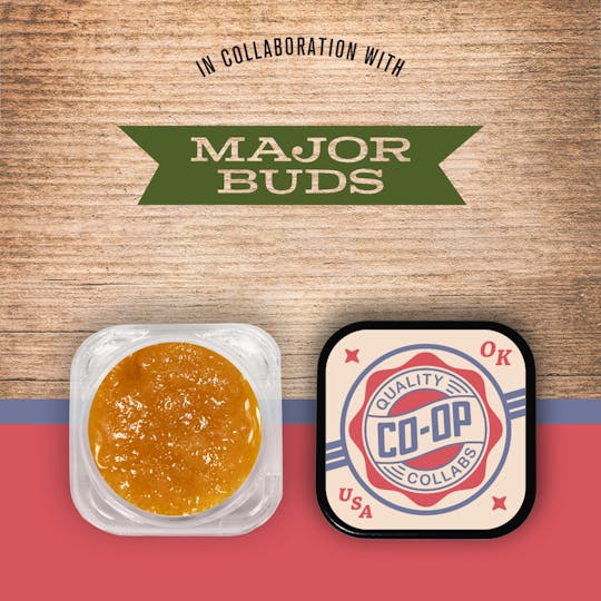 Tribe - CO-OP x Major Buds - 4g - Garlic Greeno - Sugar - 1