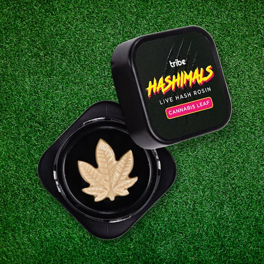 Tribe - Strawberry Cooler - Hashimals - Live Hash Rosin - Cannabis Leaf - 2g - 1