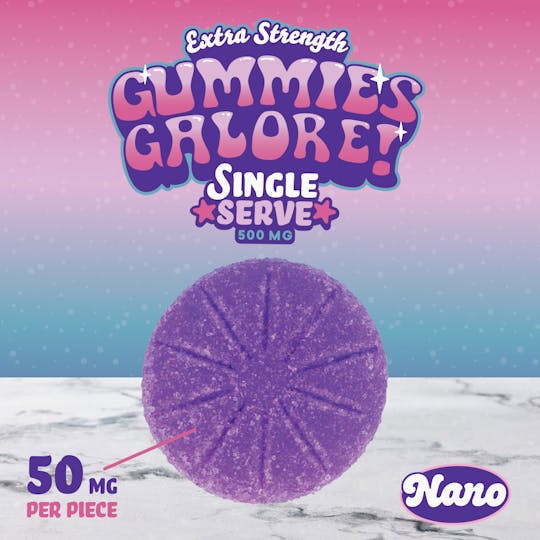 Tribe - Gummies Galore - Nano Live Resin Gummies - 500mg - 1pk - 1