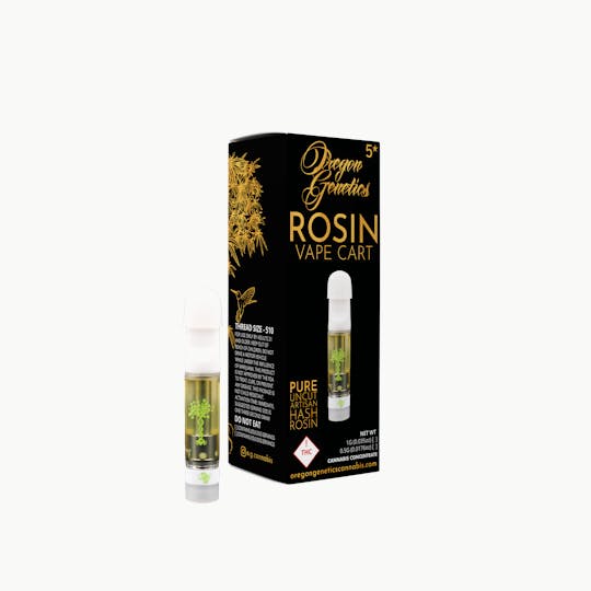 OG Inc - Oregon Genetics 5* Hash Rosin Cart - Peachnana - 1