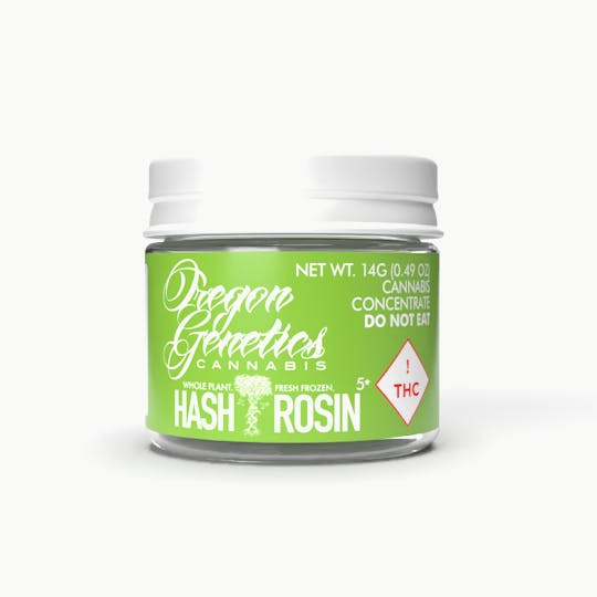 OG Inc - Oregon Genetics 5* 14g Hash Rosin - Peachnana - 1