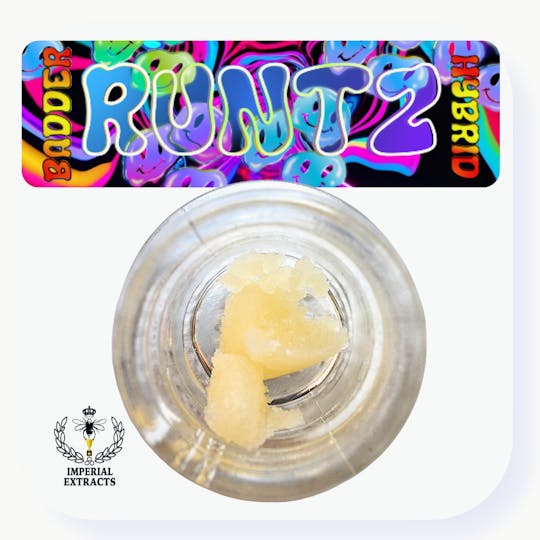 Imperial Extracts - Imperial Extracts-Runtz-Badder (Hybrid) - 1