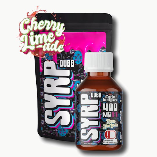 Tribe - Mindful Indulgence - DUBBS 1:1 Terp Syrp - Cherry Limeade - 400mg - 1