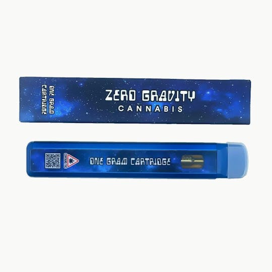 Zero Gravity Cannabis - 1g Distillate Disposable Cartridge - Zelato - 1