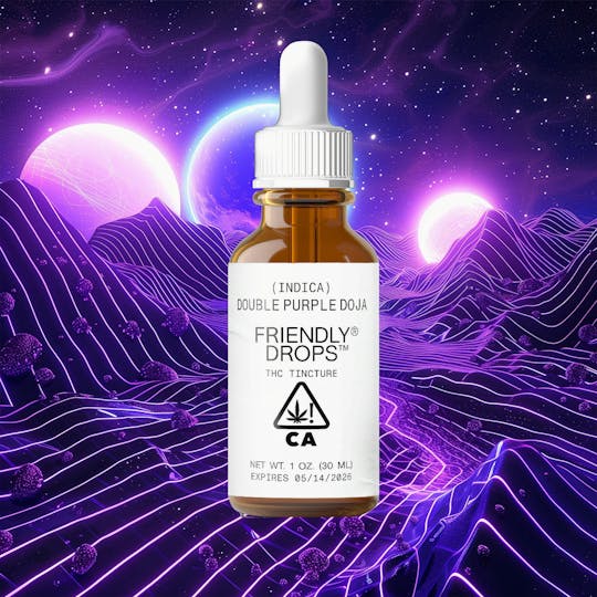 Friendly Brand - Friendly Brand | 1000mg Full Spectrum Tincture | Double Purple Doja - 1