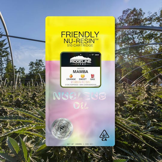 Friendly Brand - Friendly Brand x Ridgeline - Mamba 1g Nucleus Cured Resin 510 Cart - 1