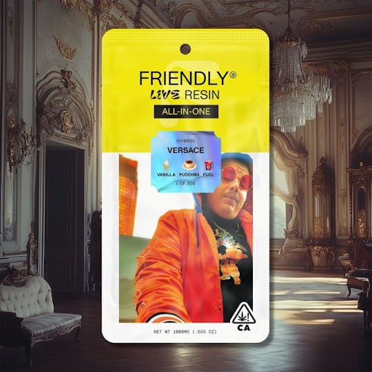 Friendly Brand - Versace - 1g Live Resin AIO - 1
