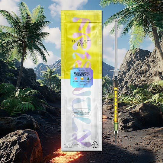 Friendly Brand - Friendly Brand | 1g Live Resin Applicator | Lost Coast Hash Plant - 1