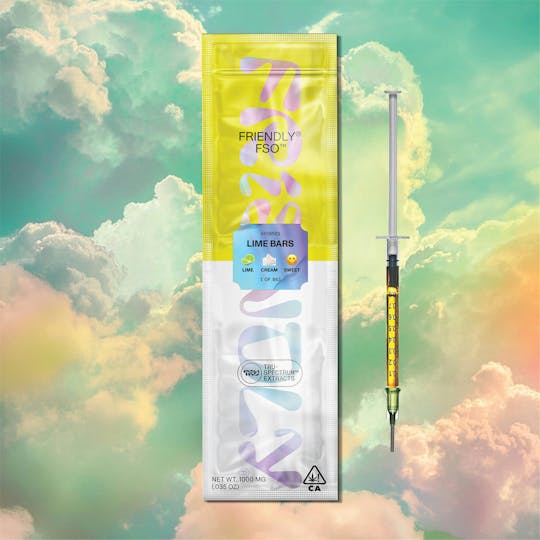 Friendly Brand - Friendly Brand | 1g Live Resin Applicator | Lime Bars - 1