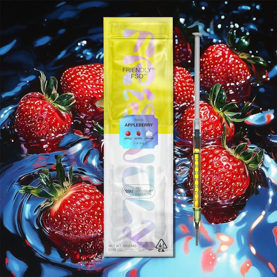 Friendly Brand - Friendly Brand | 1g Live Resin Applicator | Appleberry - 1