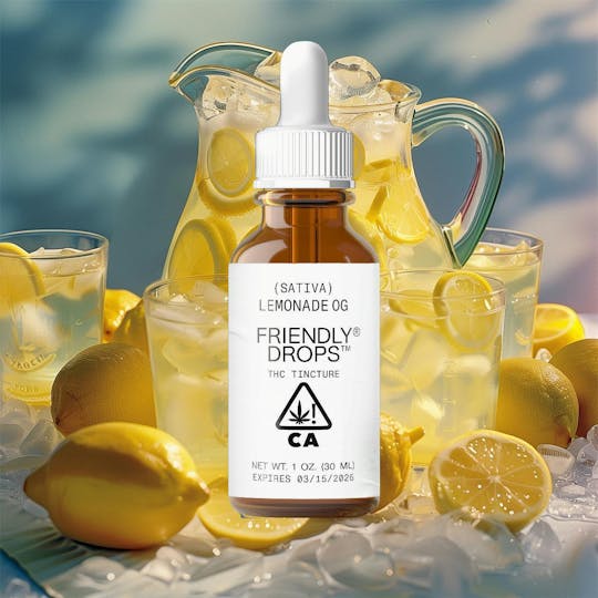 Friendly Brand - Friendly Brand| 1000mg Full Spectrum Tincture | Lemonade OG - 1
