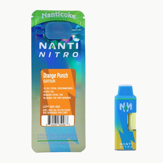 Nanticoke - Nanti-Nitro Orange Punch 2 Gram Disposable Vape - 1