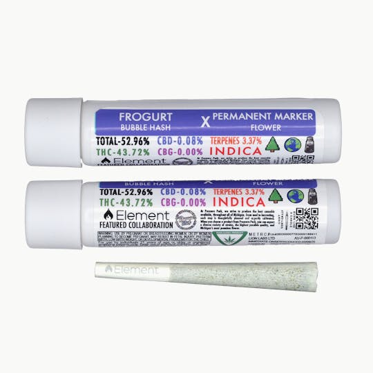 Element - Element Live Hash Joint 1g - Permanent Marker x Frogurt - 1