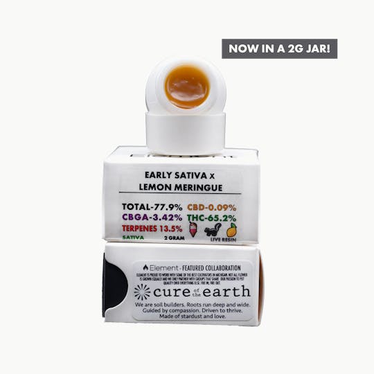 Element - Element Live Resin 2g - Early Sativa x Lemon Meringue - 1