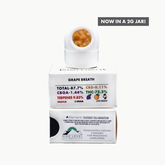 Element - Element Live Resin 2g - Grape Breath - 1
