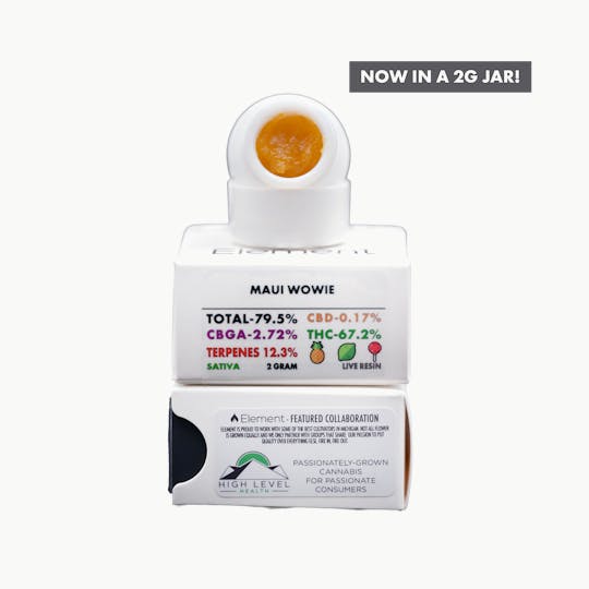 Element - Element Live Resin 2g - Maui Wowie - 1