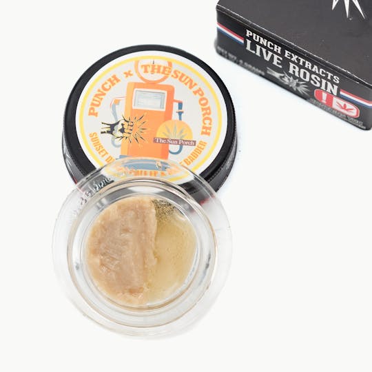 Punch Edibles & Extracts - Sunset Diesel Gold Tier Live Rosin Half and Half (4g) - 1