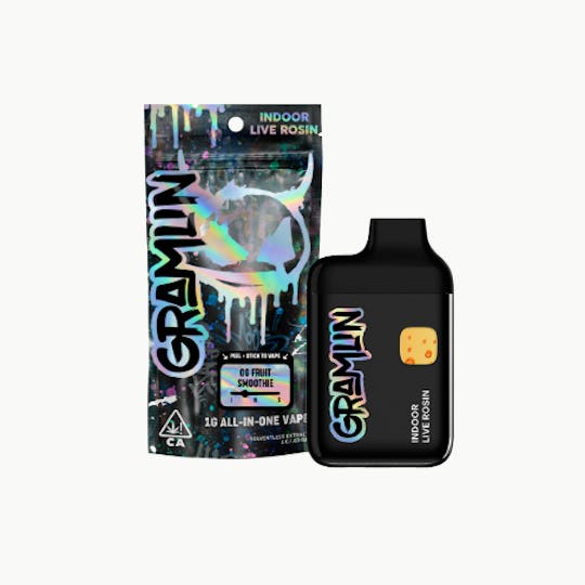 Gramlin - OG Fruit Smoothie Indoor Live Rosin AIO 1g Vape - 1