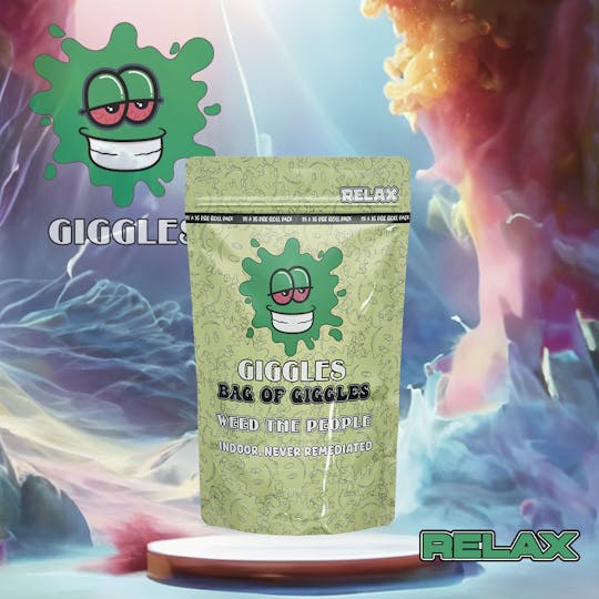 Giggles - Donnie Burger | Bag of Giggles | Pre-Roll Pack | 28 x 1g - 1