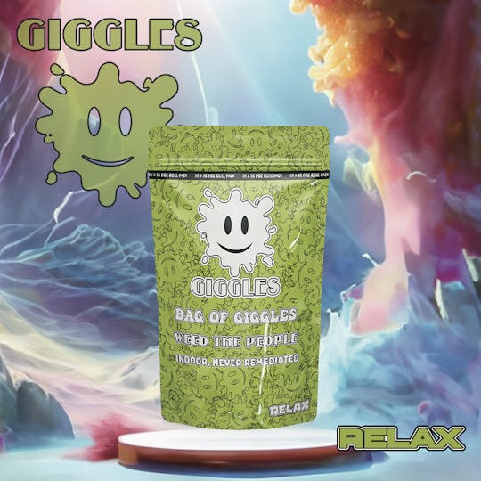 Giggles - Georgia Pie | Bag of Giggles | Pre-Roll Pack | 28 x 1g - 1