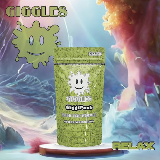 Giggles - Georgia Pie | Giggipack | Pre-Roll Pack | 7 x 1g - 1