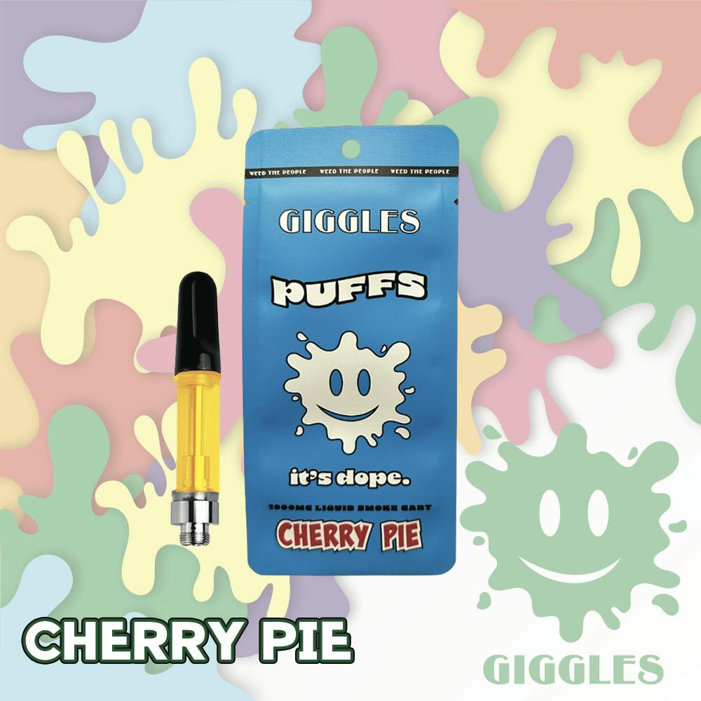 Giggles - Giggles Puffs | Cherry Pie | 1g Cart - 1