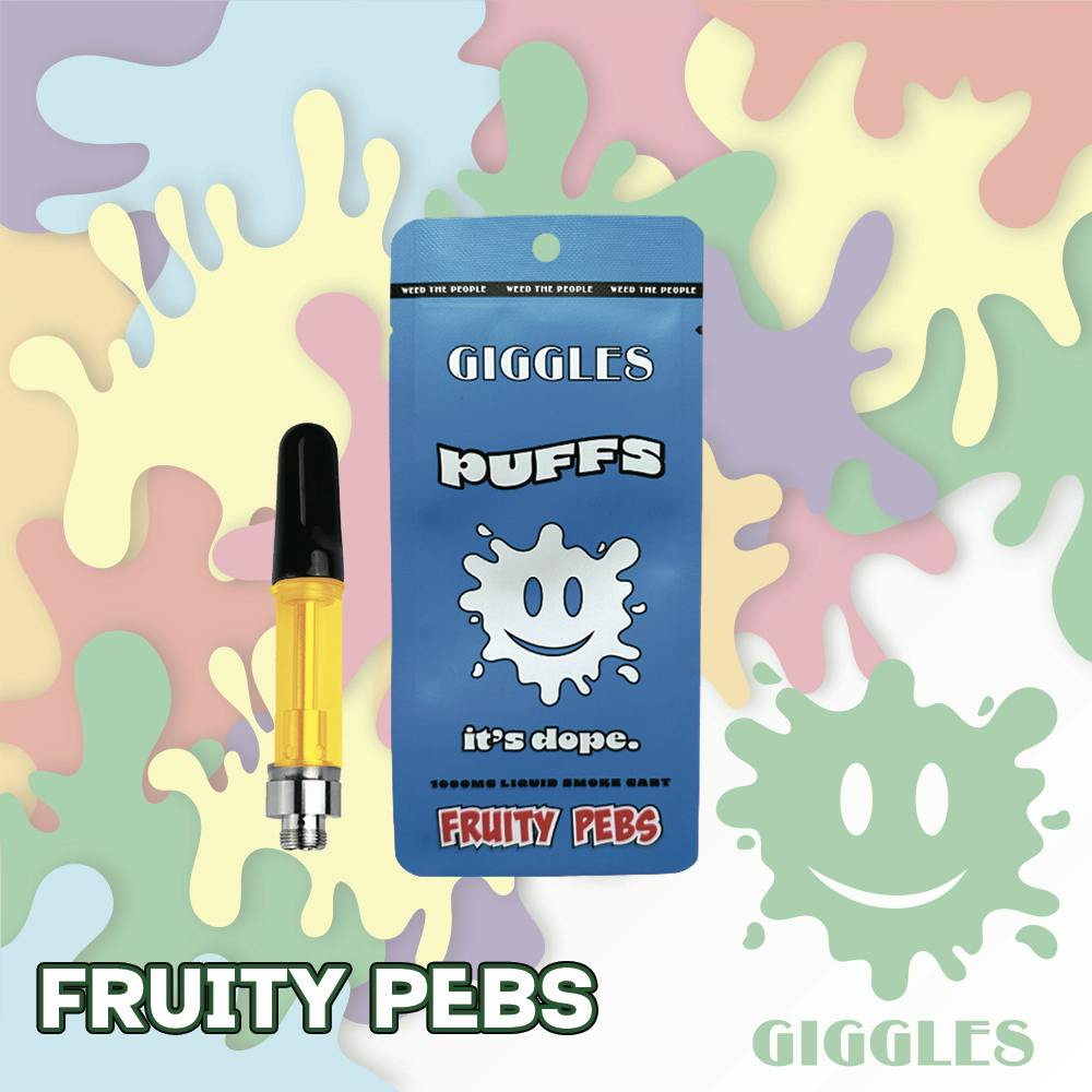 Giggles - Giggles Puffs | Fruity Pebs | 1g Cart - 1