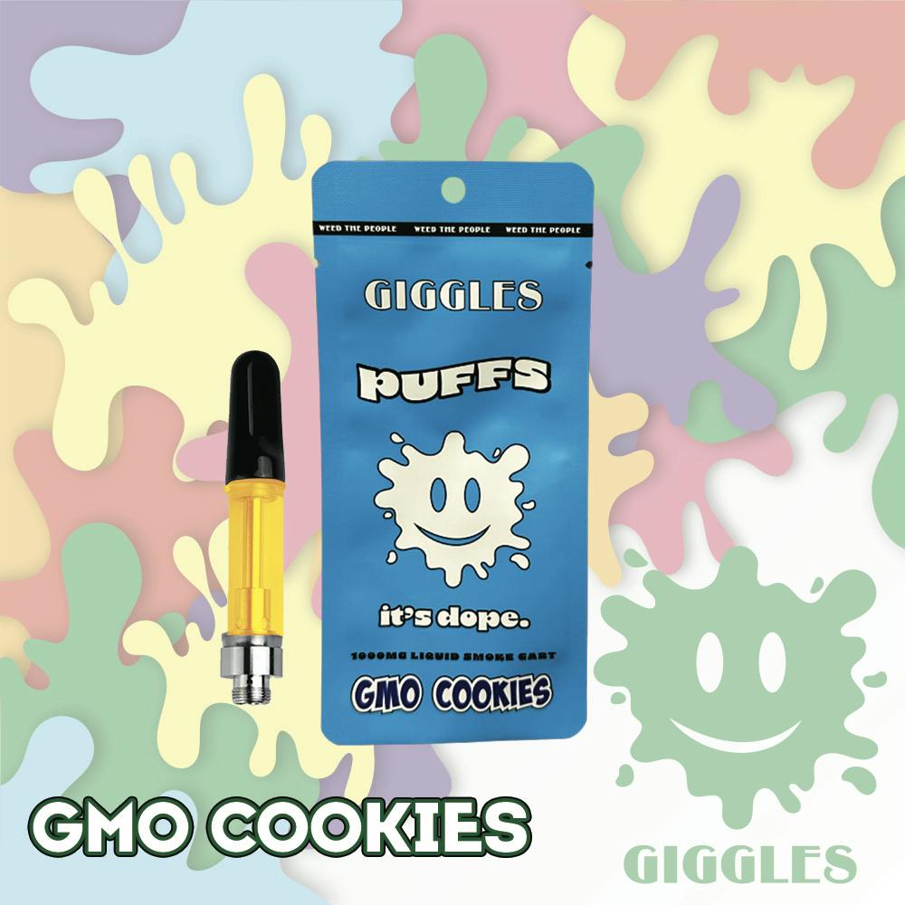 Giggles - Giggles Puffs | GMO Cookies | 1g Cart - 1